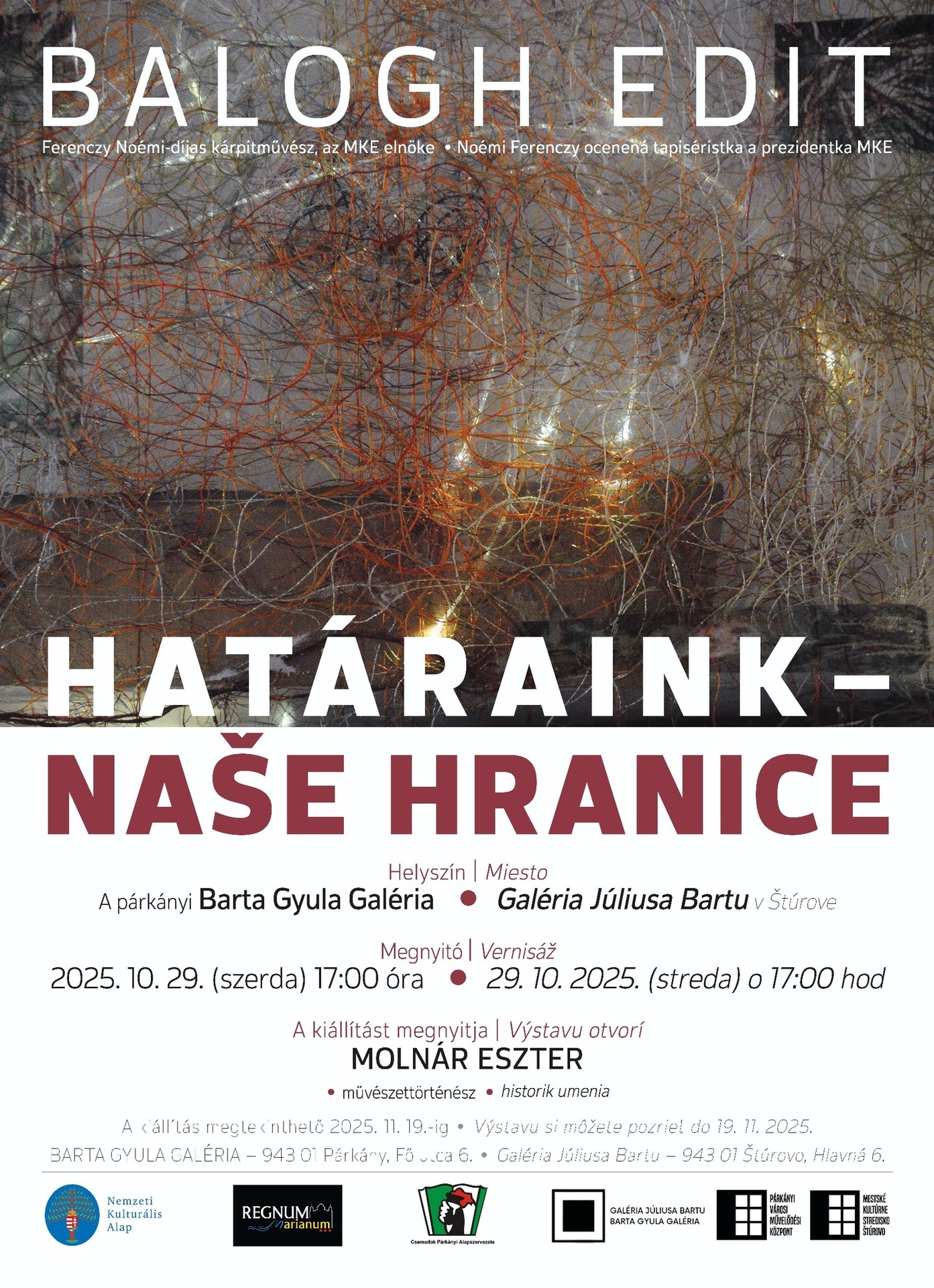 Výstava: NAŠE HRANICE - HATÁRAINK